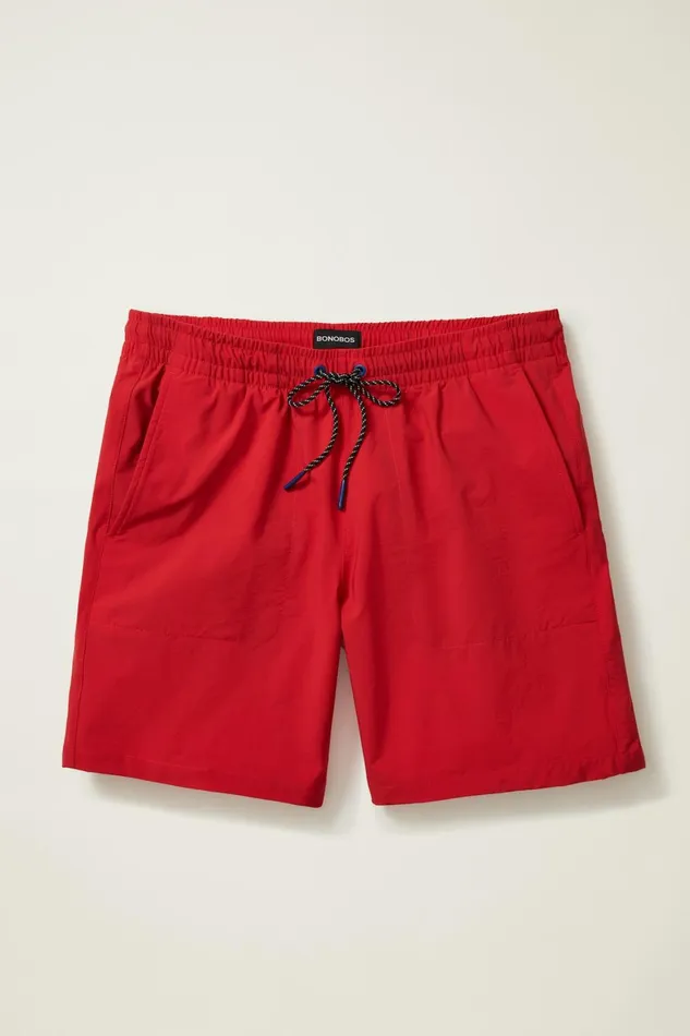 Men The Rec Short Urban Red Bonobos Casual Shorts