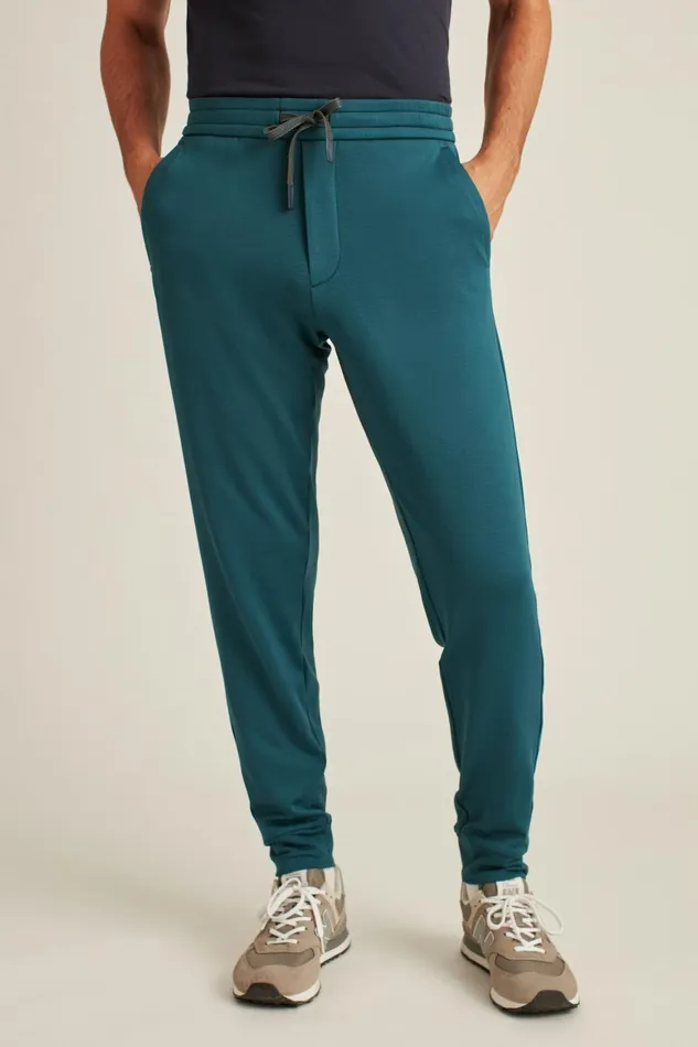 Men Thermal Homestretch Joggers Blue Lake Bonobos Joggers and Athleisure