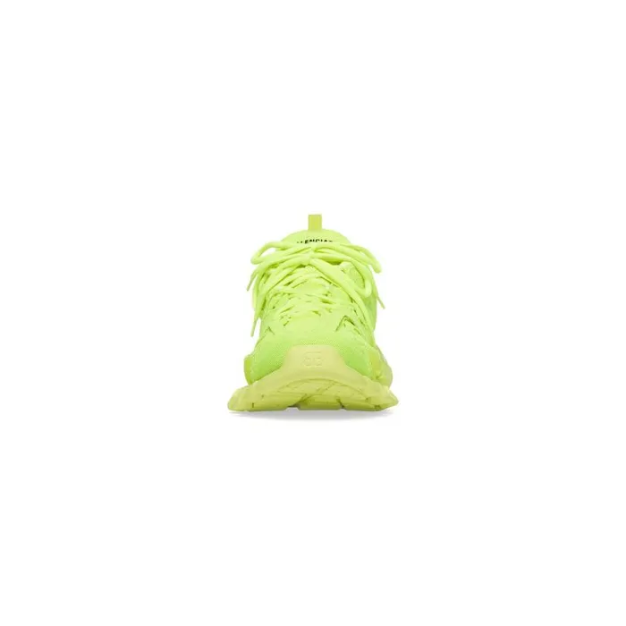 Men Trainers Balenciaga Track Trainers In Full Mesh In Fluo Yellow