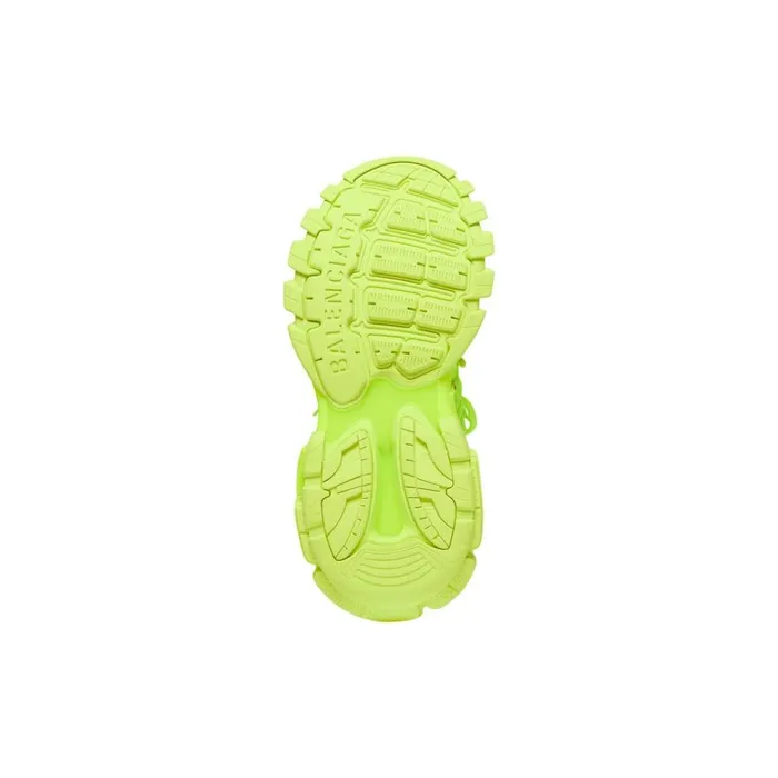 Men Trainers Balenciaga Track Trainers In Full Mesh In Fluo Yellow