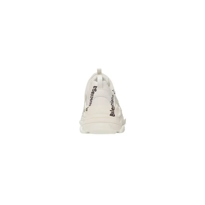 Men Trainers Balenciaga Triple S Logotype Trainers In White