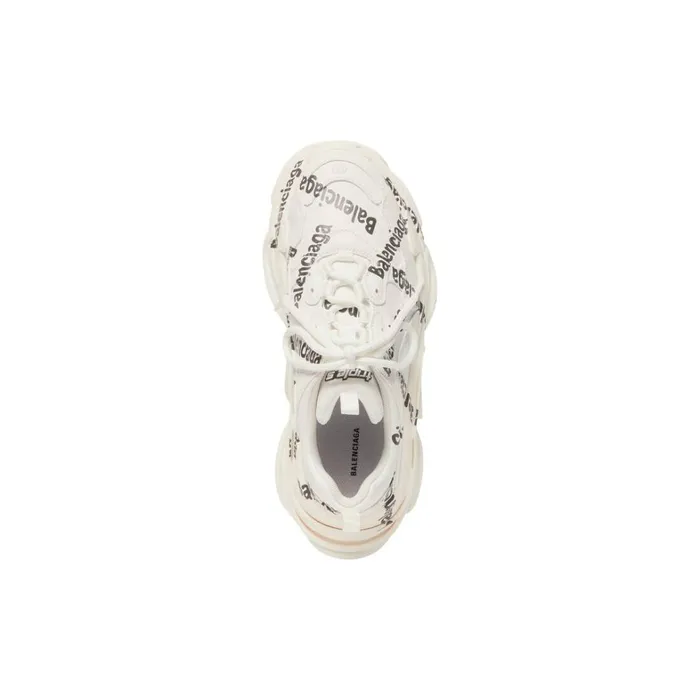 Men Trainers Balenciaga Triple S Logotype Trainers In White
