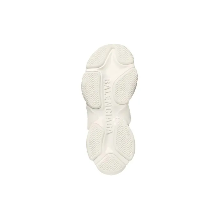 Men Trainers Balenciaga Triple S Logotype Trainers In White