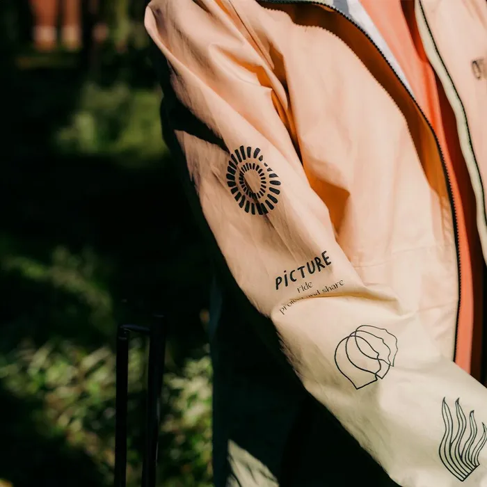 Men VOLUTE PRINTED 25L JKT Picture Organic Clothing Waterproof Jackets