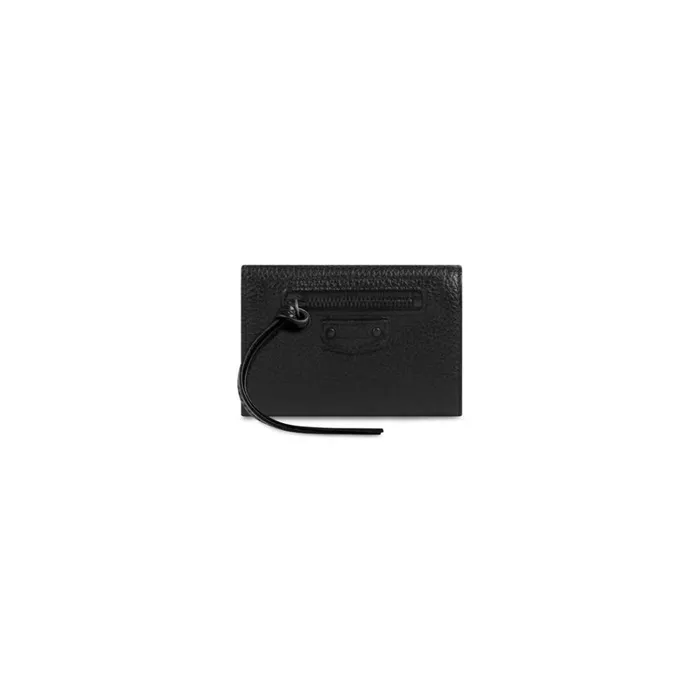 Men Wallets Balenciaga Neo Classic Mini Wallet In Black