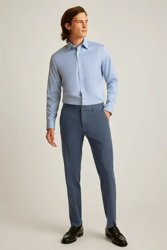 Men Weekday Warrior Dress Shirt Blue Serenity Bonobos Business Casual Shirts