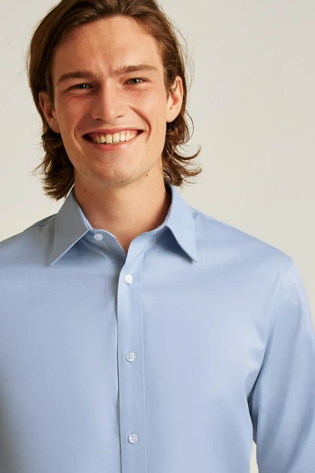 Men Weekday Warrior Dress Shirt Blue Serenity Bonobos Business Casual Shirts