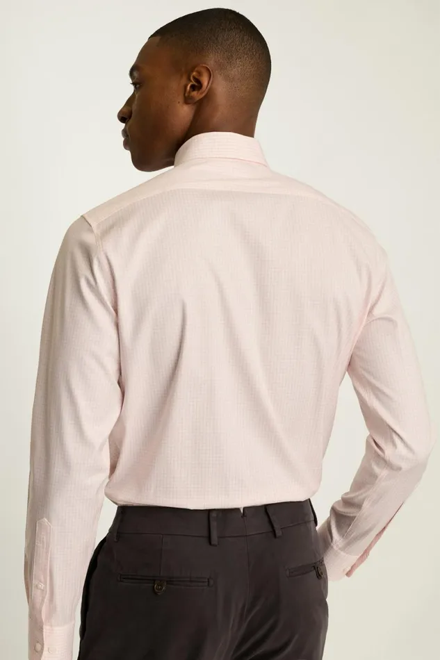 Men Weekday Warrior Dress Shirt Pink Check Bonobos Business Casual Shirts