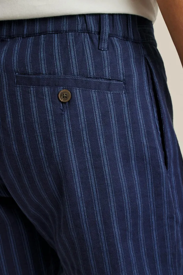 Men Weekend Chino Shorts Midnight Stripe Bonobos Chino Shorts