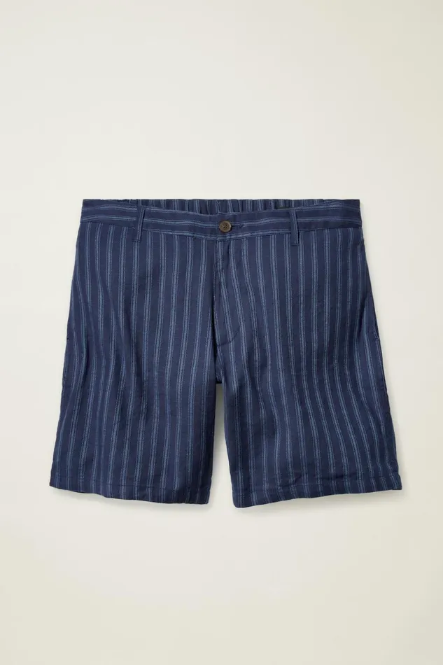 Men Weekend Chino Shorts Midnight Stripe Bonobos Chino Shorts