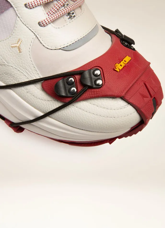 MenWomen Bally Sneakers Vibram Portable Performance Sole 8211 Rubber In Bally Red