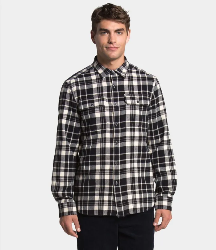 Mens Arroyo Flannel Shirt Vintage White Heritage Medium Two Color Plaid The North Face Shirts and Polos Mens Arroyo Flannel Shirt Vintage White Heritage Medium Two Color Plaid The North Face Shirts and Polos