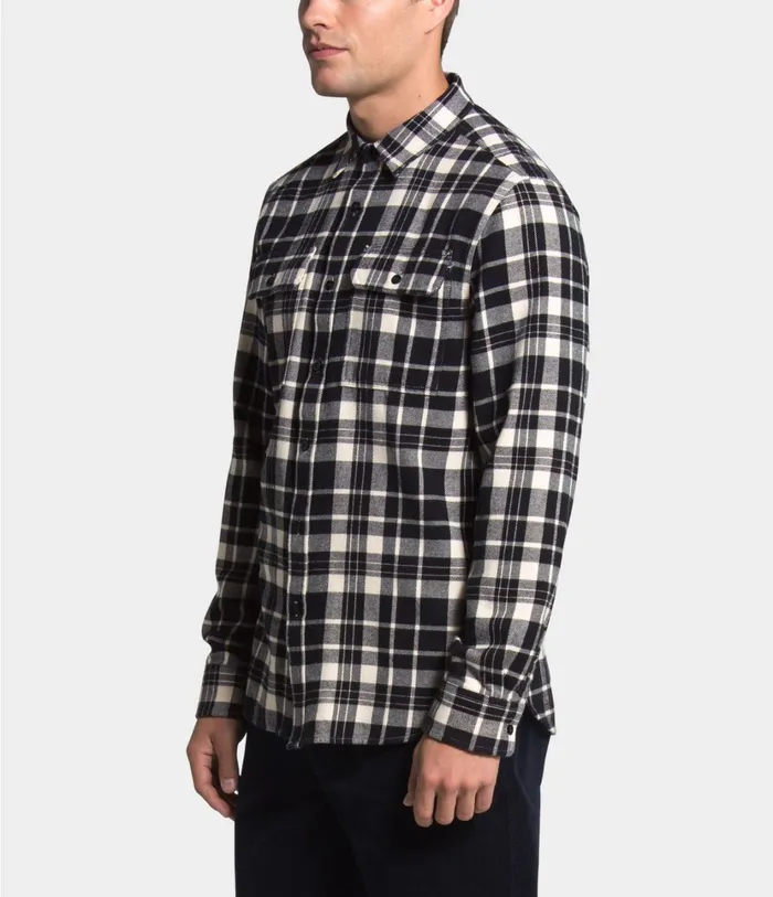 Mens Arroyo Flannel Shirt Vintage White Heritage Medium Two Color Plaid The North Face Shirts and Polos