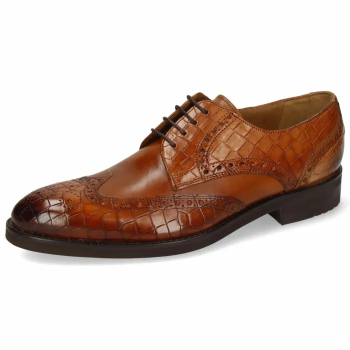 Mens Derbies Melvin and Hamilton Kane 5 Brown