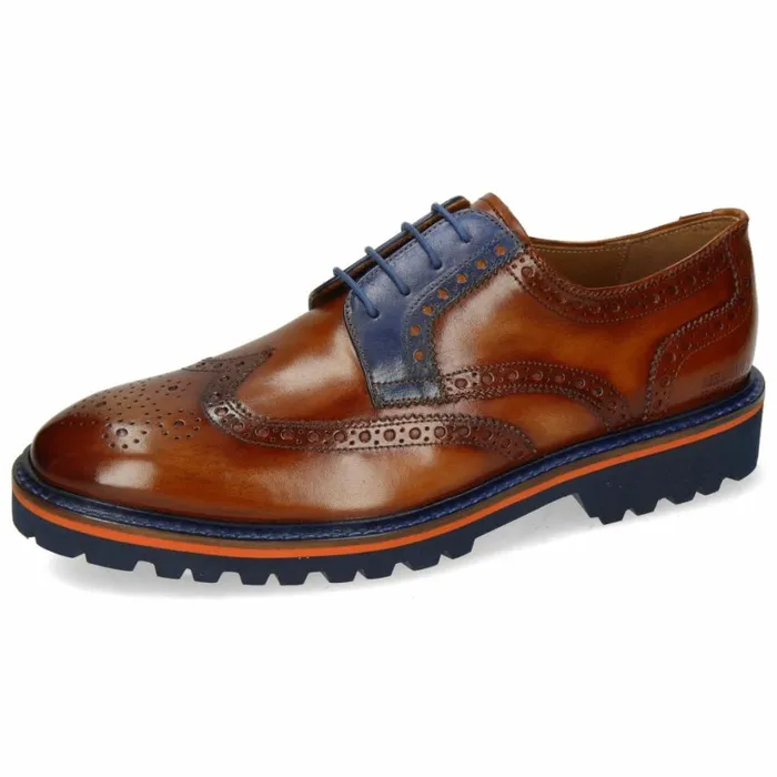 Mens Derbies Melvin and Hamilton Matthew 33 Brown