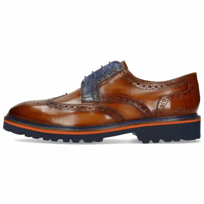 Mens Derbies Melvin and Hamilton Matthew 33 Brown