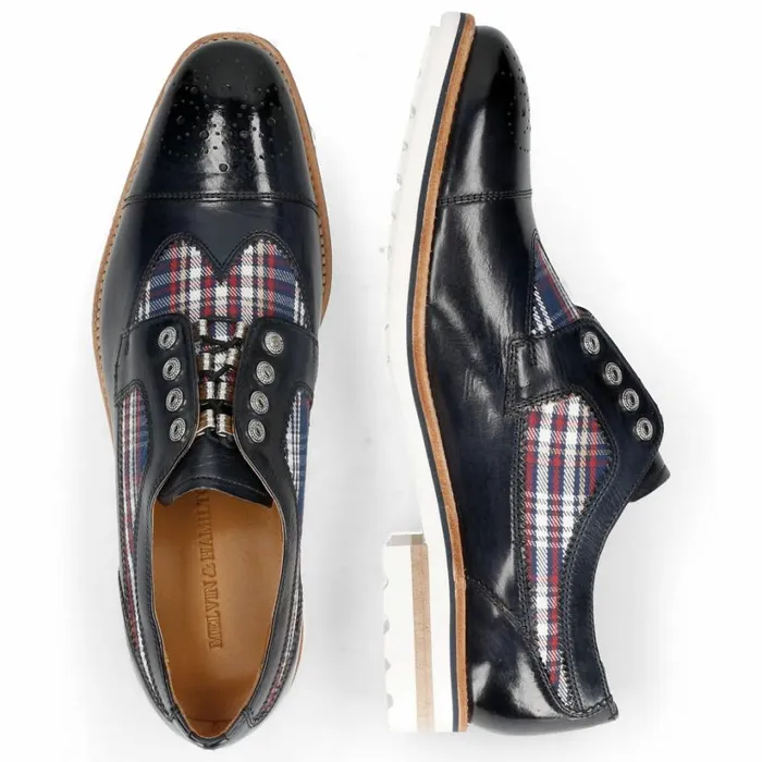 Mens Derbies Melvin and Hamilton Tom 22 Blue