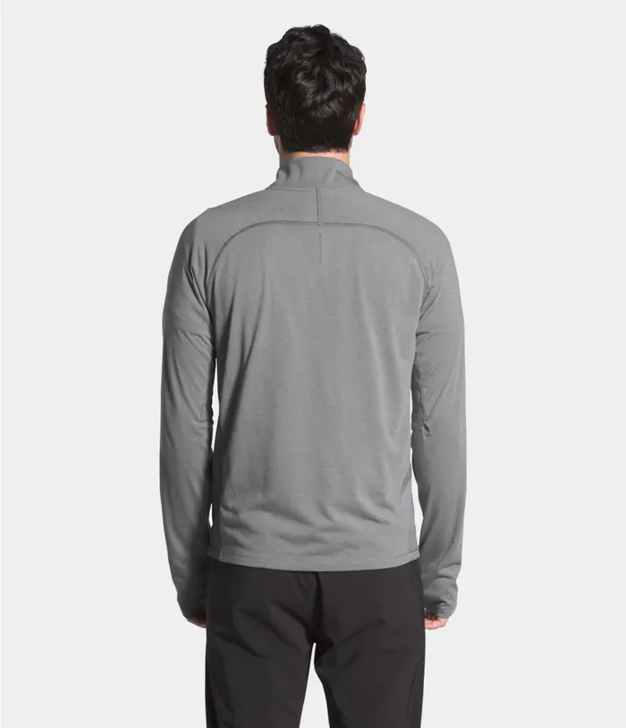 Mens Essential Zip Pullover Tnf Medium Grey Heather The North Face Active Tops