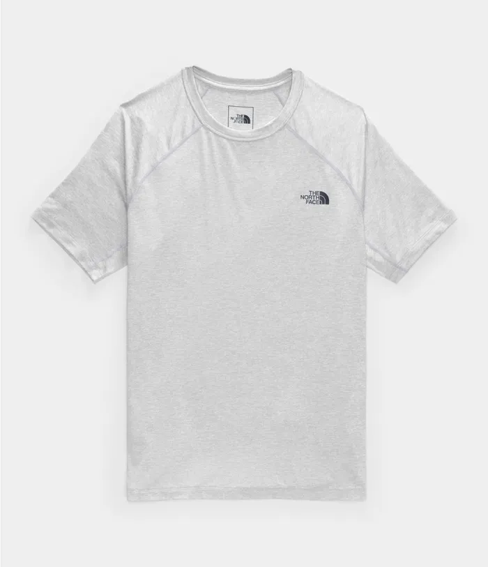 Mens HyperLayer FD Short Sleeve Tnf Light Grey Heather The North Face TShirts