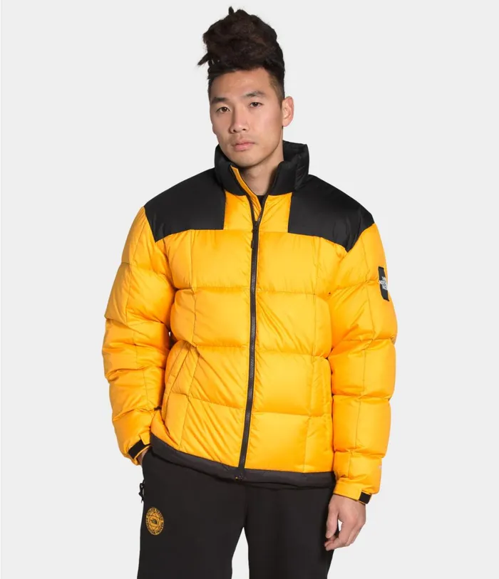 Mens Lhotse Jacket 8211 EU Summit Gold The North Face Insulated and Down Jackets