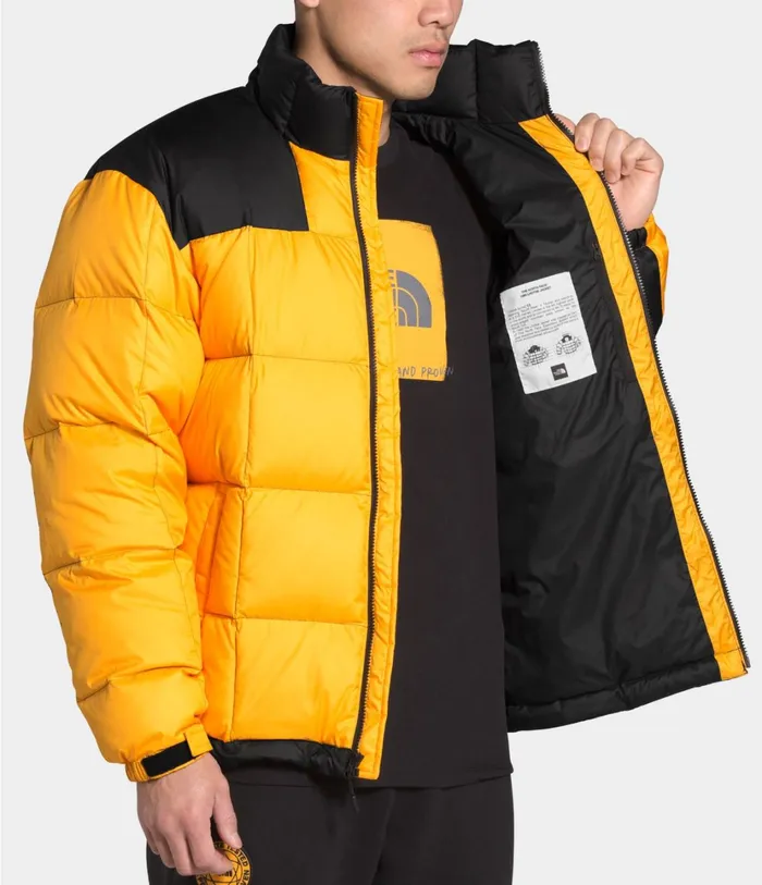 Mens Lhotse Jacket 8211 EU Summit Gold The North Face Insulated and Down Jackets