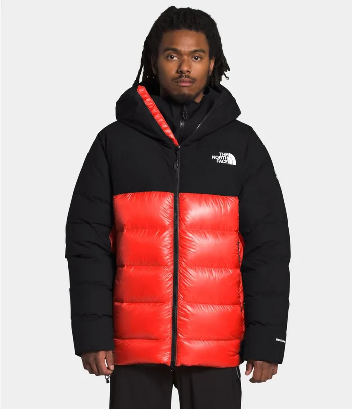 Mens Mens039 Summit L6 Down Belay Parka Flaretnf Black The North Face Snow