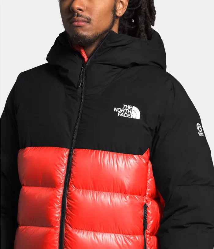 Mens Mens039 Summit L6 Down Belay Parka Flaretnf Black The North Face Snow