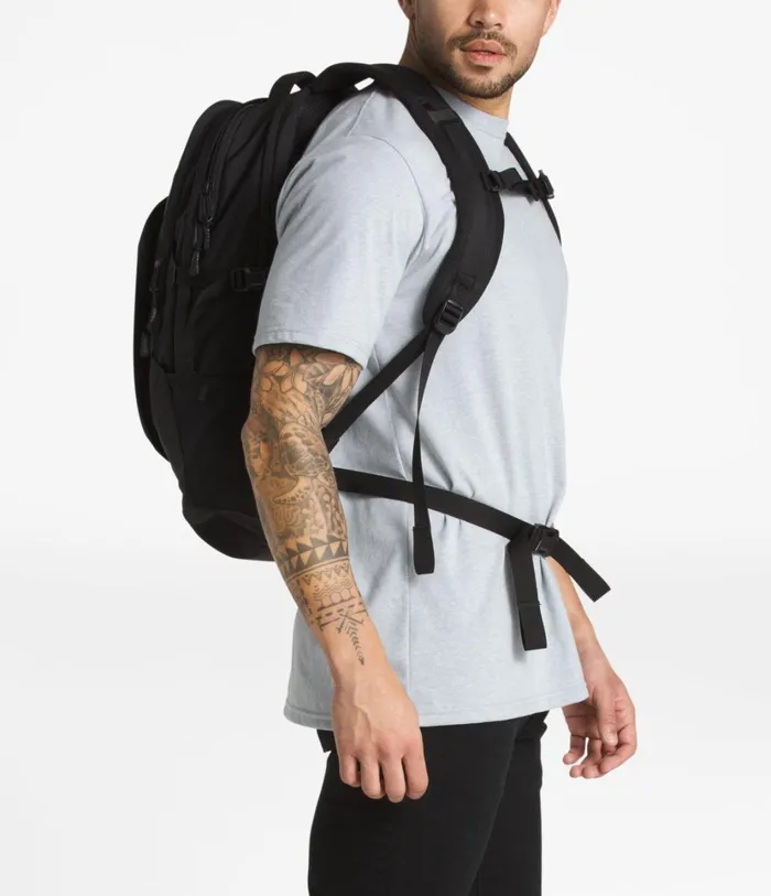 Mens Resistor Charged Backpack Tnf Black The North Face Backpacks