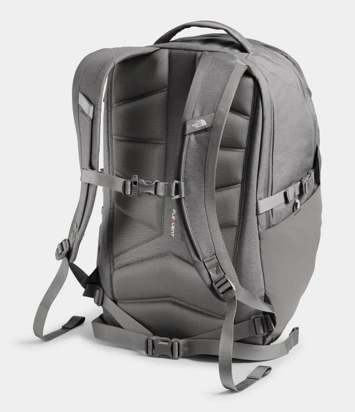 Mens Surge Backpack Zinc Grey Dark Heatherevergreen The North Face Backpacks