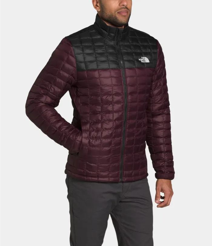 Mens ThermoBall Eco Jacket Tnf Black Matteroot Brown Matte The North Face Insulated and Down Jackets