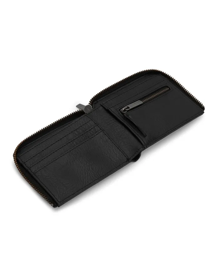 MensWomen Musk Vegan Wallet 8211 Dwell Black Matt and Nat Wallets