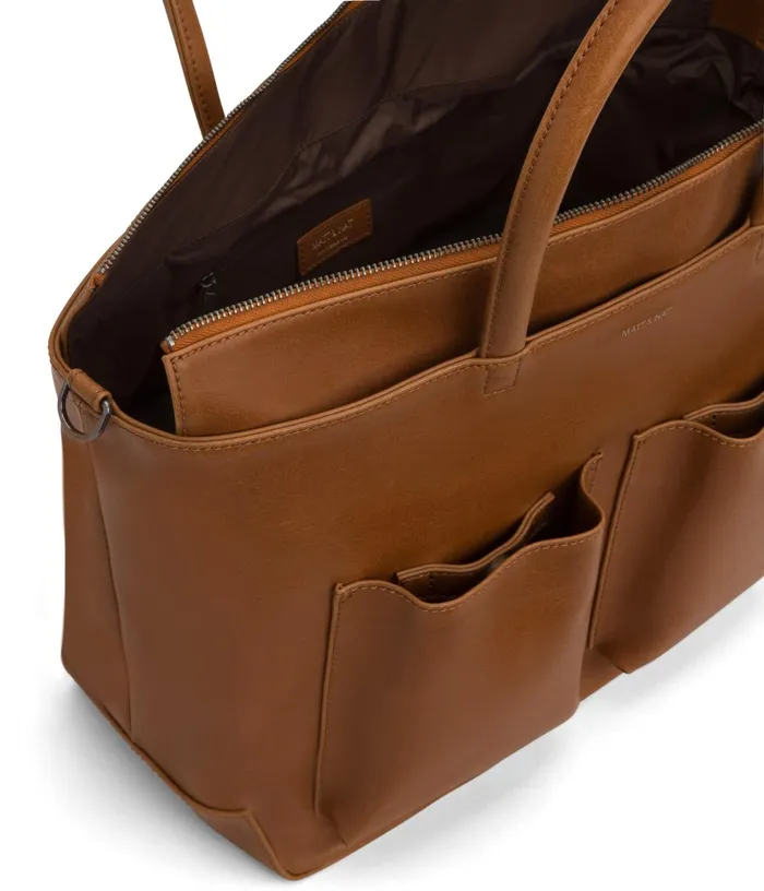 MensWomen Raylanmed Vegan Diaper Bag 8211 Vintage Chili Matt and Nat Weekenders