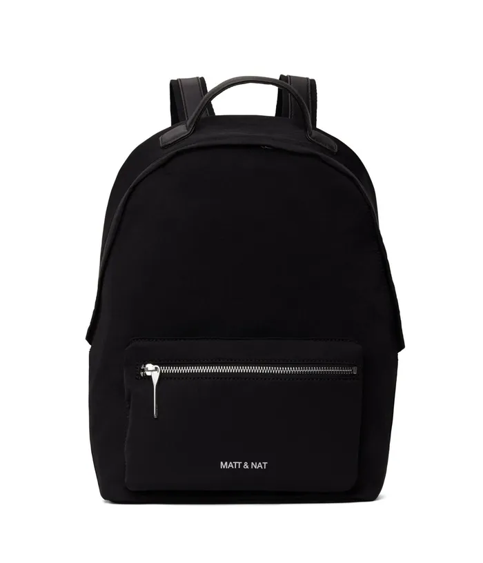 MensWomen Rito Vegan Backpack 8211 Oam Black Matt and Nat Backpacks