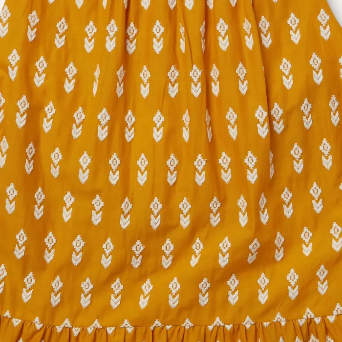 Midi Women Stetson Aztec Dress Yellow