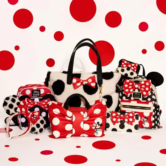 Minnie Mouse Rocks The Dots Classic Nylon Passport Crossbody Bag Unisex Loungefly Crossbody Bags Minnie Mouse Rocks The Dots Classic Nylon Passport Crossbody Bag Unisex Loungefly Crossbody Bags
