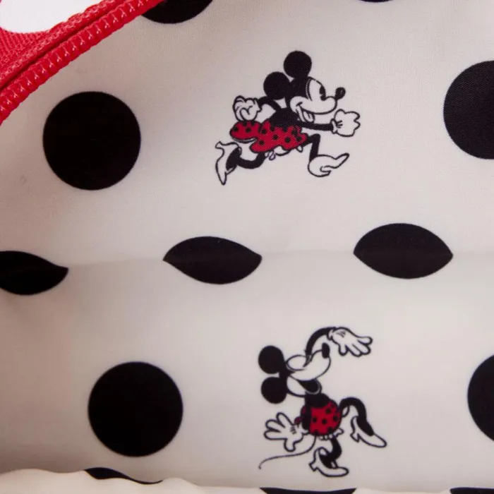 Minnie Mouse Rocks The Dots Classic Nylon Passport Crossbody Bag Unisex Loungefly Crossbody Bags Minnie Mouse Rocks The Dots Classic Nylon Passport Crossbody Bag Unisex Loungefly Crossbody Bags