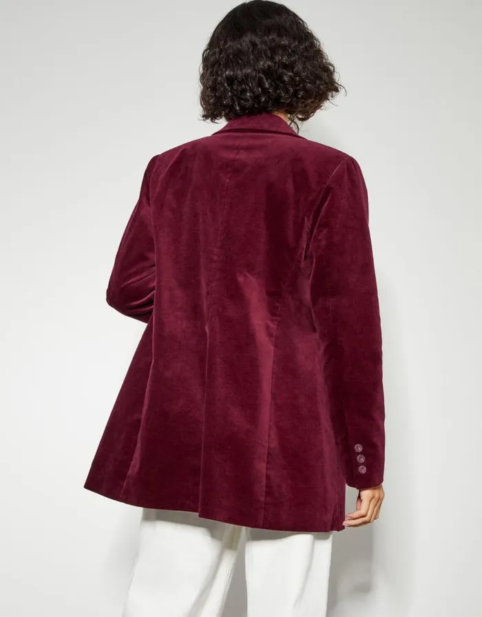 Monsoon Amy Structured Blazer Red Women Casualwear Monsoon Amy Structured Blazer Red Women Casualwear