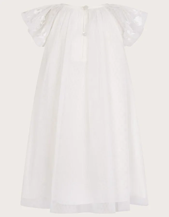 Monsoon Baby Amelia Net Embroidered Dress Ivory Children Dresses Monsoon Baby Amelia Net Embroidered Dress Ivory Children Dresses