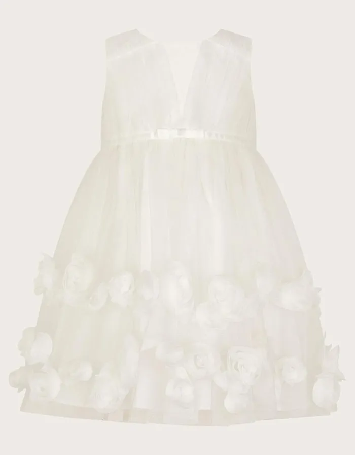 Monsoon Baby Mila Bridesmaid Dress Ivory Children Dresses