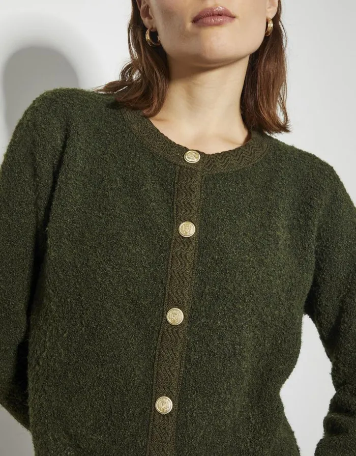 Monsoon Bevan Boucle Cardigan Green Women Cardigans Monsoon Bevan Boucle Cardigan Green Women Cardigans
