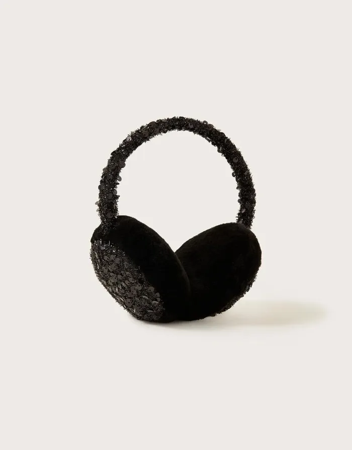 Monsoon Disco Sequin Earmuffs Children Hats and Sunglasses