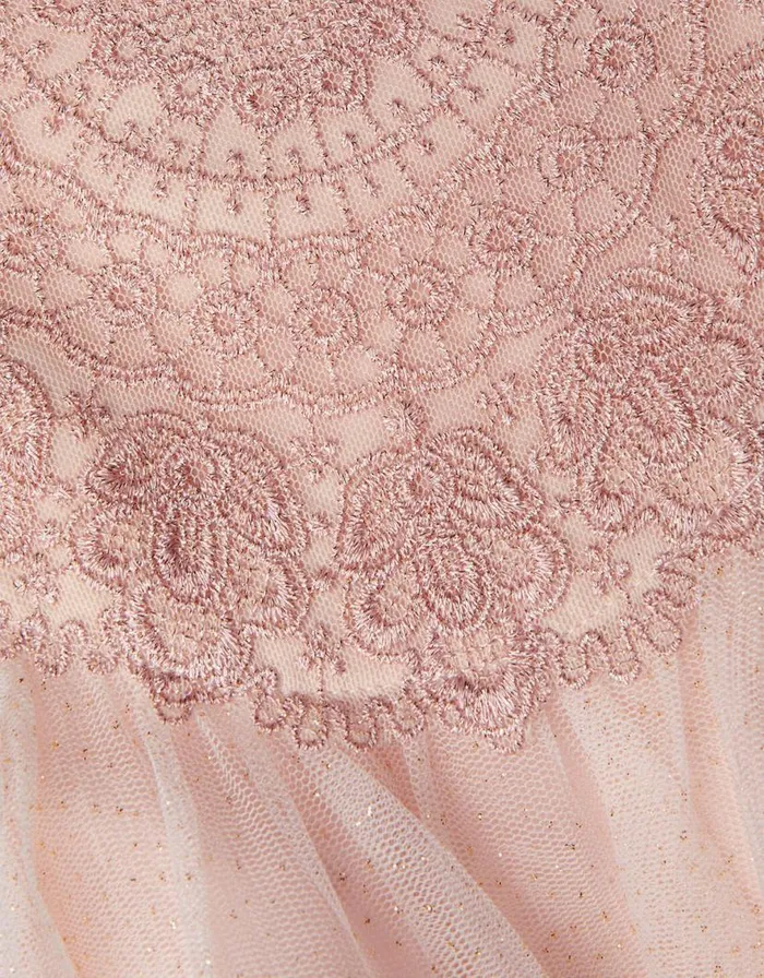 Monsoon Estella Embroidered Dress Pink Children Dresses Monsoon Estella Embroidered Dress Pink Children Dresses