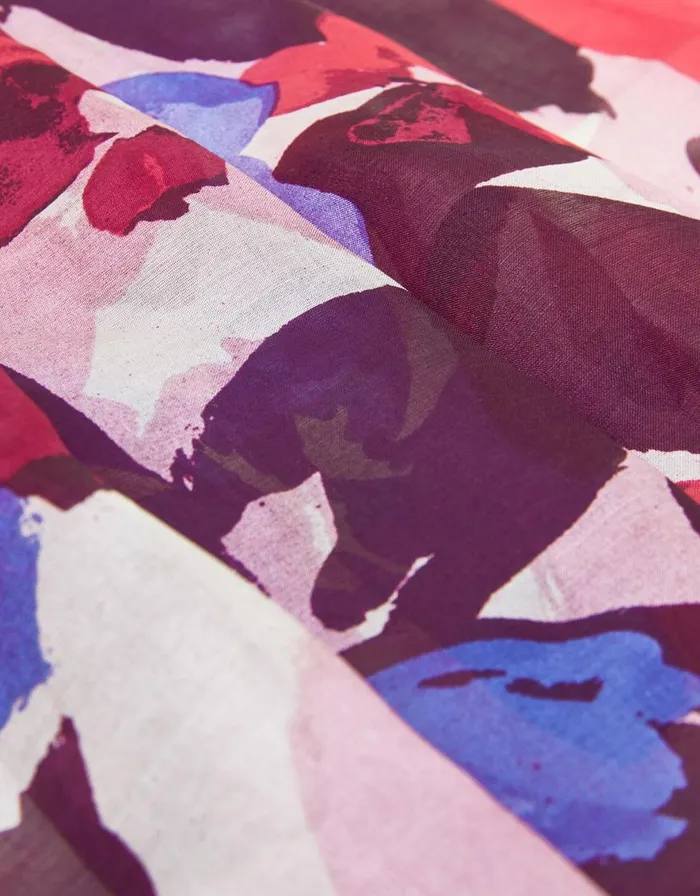 Monsoon Floral Silk Scarf Women Scarves Monsoon Floral Silk Scarf Women Scarves