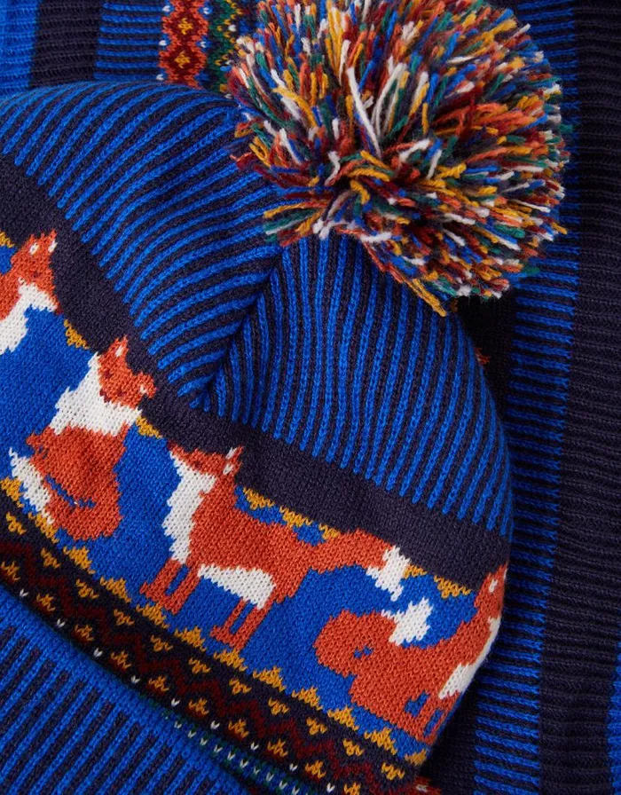 Monsoon Fox Bobble Hat And Snood Set Multi Children Hats and Sunglasses Monsoon Fox Bobble Hat And Snood Set Multi Children Hats and Sunglasses