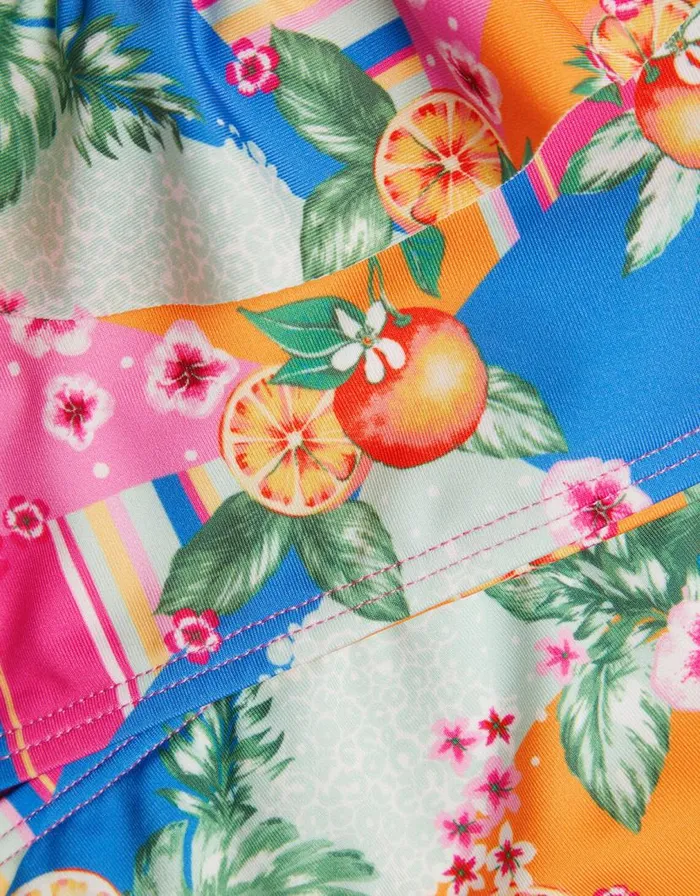 Monsoon Fruit Print Bikini Set Multi Children Beachwear and Swimwear Monsoon Fruit Print Bikini Set Multi Children Beachwear and Swimwear