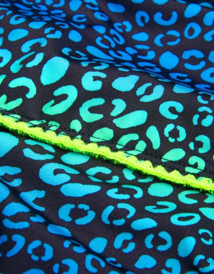 Monsoon Leopard Print Bikini Green Children Beachwear and Swimwear Monsoon Leopard Print Bikini Green Children Beachwear and Swimwear