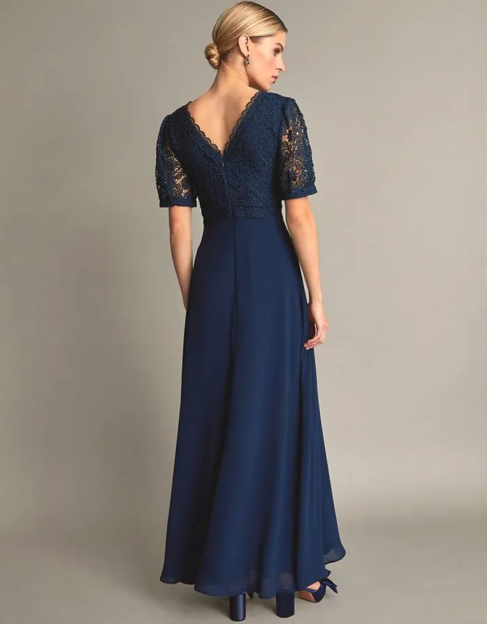 Monsoon Lilibet Lace Maxi Dress Blue Women Occasionwear Monsoon Lilibet Lace Maxi Dress Blue Women Occasionwear