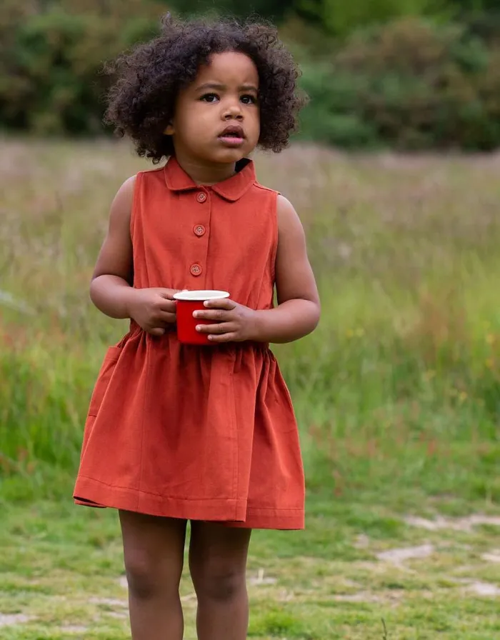 Monsoon Little Green Radicals Pinafore Dress Red Children Dresses Monsoon Little Green Radicals Pinafore Dress Red Children Dresses