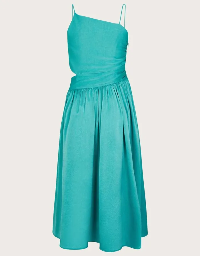 Monsoon Satin CutOut Prom Dress Green Children Dresses Monsoon Satin CutOut Prom Dress Green Children Dresses