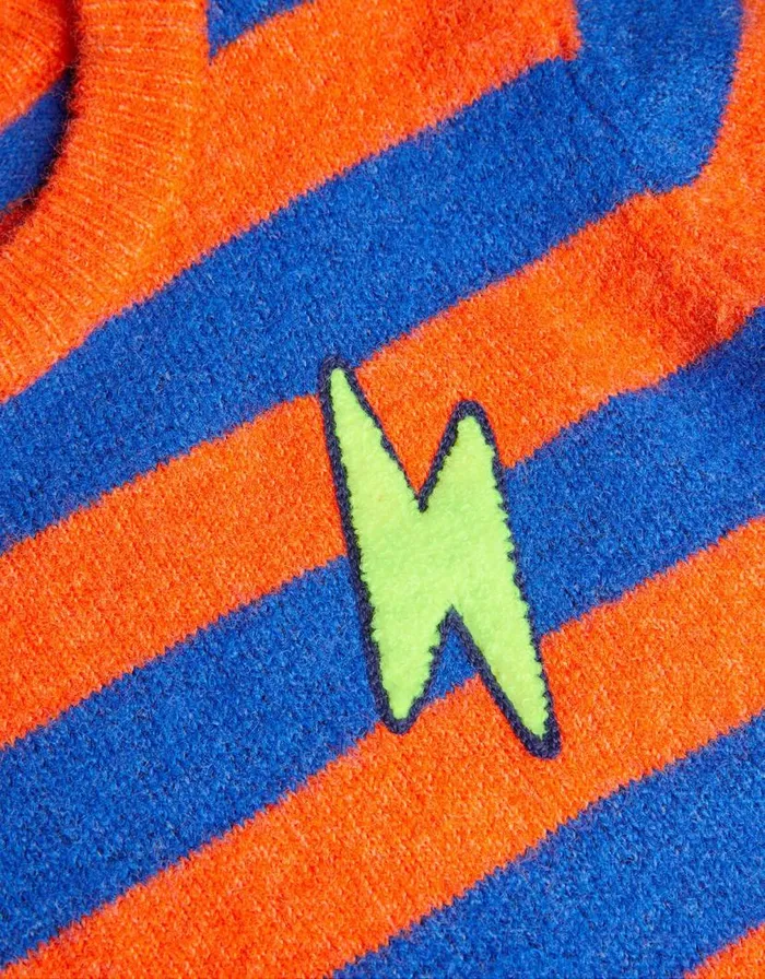 Monsoon Stripe Knit Jumper Orange Children Knitwear Jumpers and Hoodies Monsoon Stripe Knit Jumper Orange Children Knitwear Jumpers and Hoodies